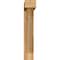 Ekena Millwork Traditional Block Rough Sawn Bracket w/ Offset Brace, Western Red Cedar, 6"W x 34"D x 34"H BKT0604X34X34TRA05RWR - alternate 2